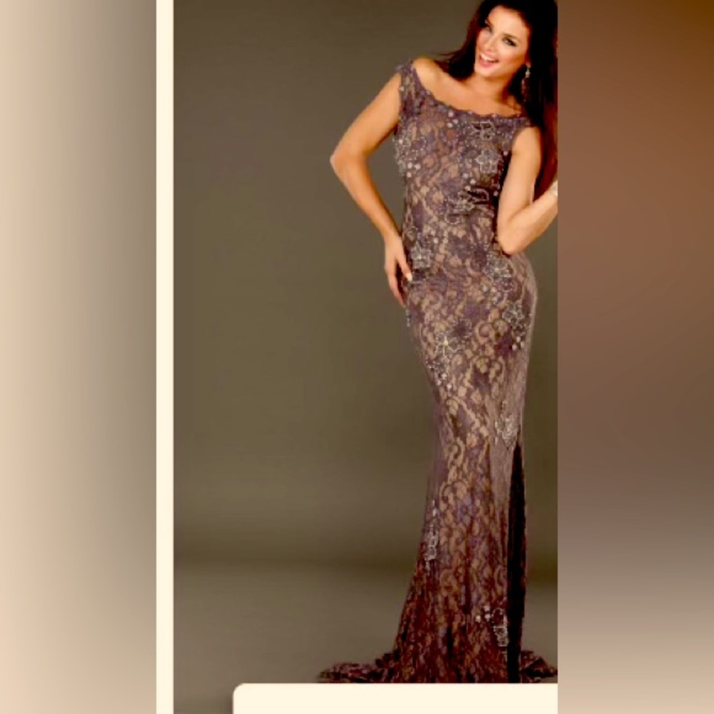 Jovani Charcoal colored prom or Mother of the Bride